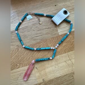 NWT Anthropologie nakamol turquoise necklace